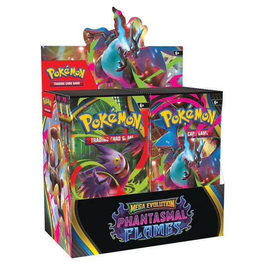 POKÉMON: MEGA EVOLUTION - PHANTASMAL FLAMES - BOOSTER BOX