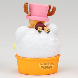 Banpresto One Piece Paldolce Tony Tony Chopper on Bepo dessert figure - back view
