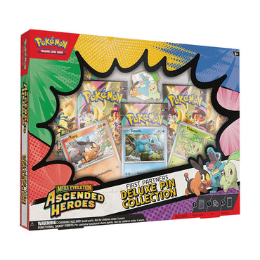 Pokémon TCG: Mega Evolution Ascended Heroes - First Partners Deluxe Pin Collection