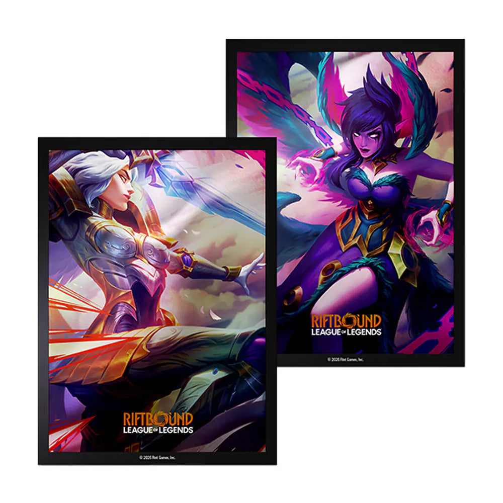 Riftbound: League of Legends TCG - Art Sleeves 100 Pack - Vendetta #4 Jayle vs Morgana