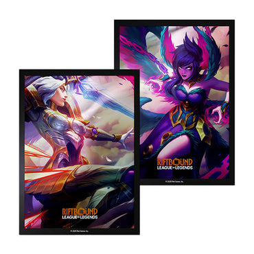 [Pre-Order] Riftbound: League of Legends TCG - Art Sleeves 100 Pack - Vendetta #4