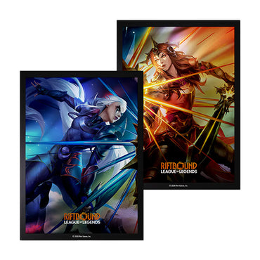 [Pre-Order] Riftbound: League of Legends TCG - Art Sleeves 100 Pack - Vendetta #3