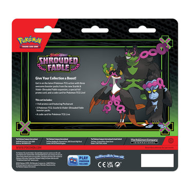 Scarlet & Violet 6.5: Shrouded Fable - 3-Pack Blister