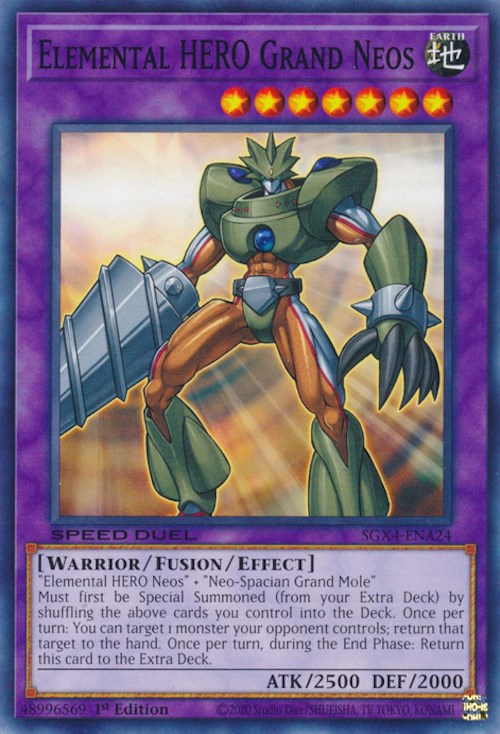 Elemental HERO Grand Neos [SGX4-ENA24] Common