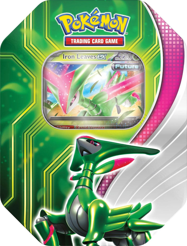 Pokemon - Paradox Clash Tin (Iron Leaves ex) (International Version)