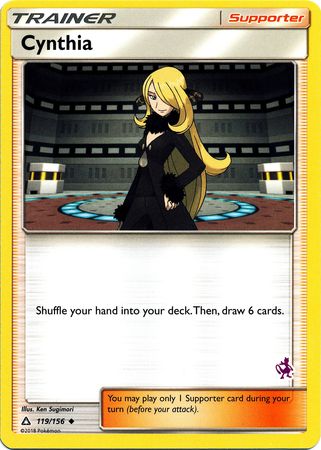 Cynthia (119/156) (Mewtwo Deck) [Battle Academy 2020]