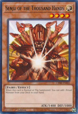 Senju of the Thousand Hands [CRBR-EN041] Rare