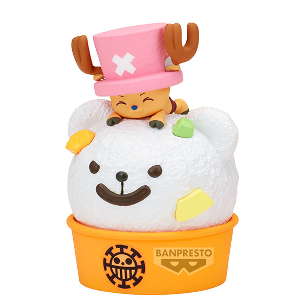 Banpresto One Piece Paldolce Tony Tony Chopper on Bepo dessert figure - front view