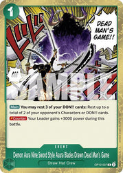 Demon Aura Nine Sword Style Asura Blades Drawn Dead Man's Game [Legacy of the Master]