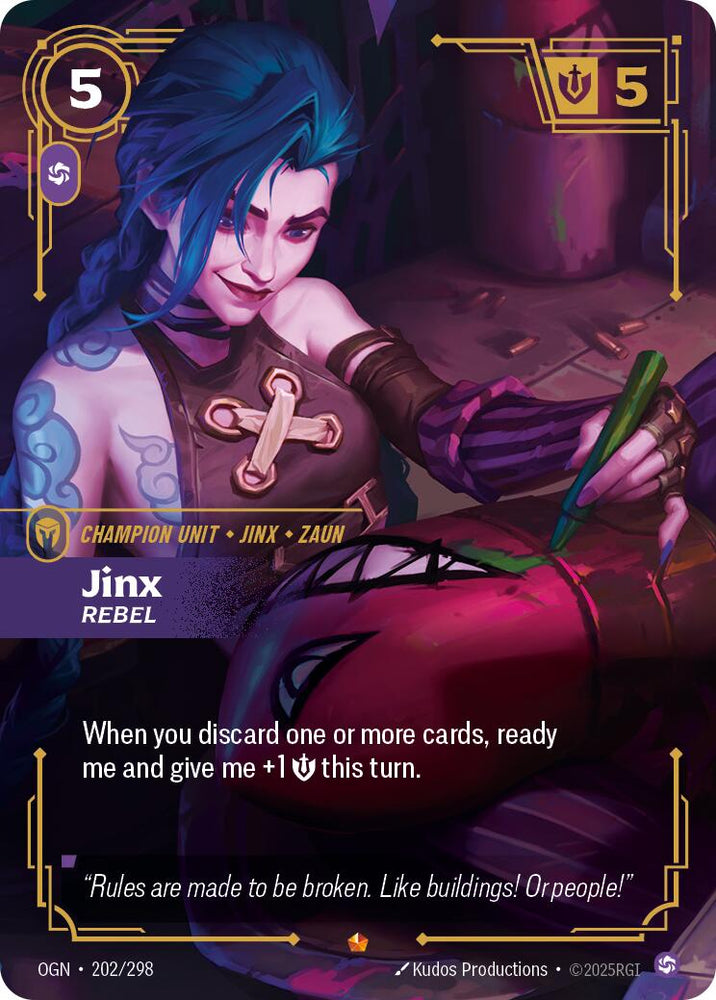 Jinx, Rebel