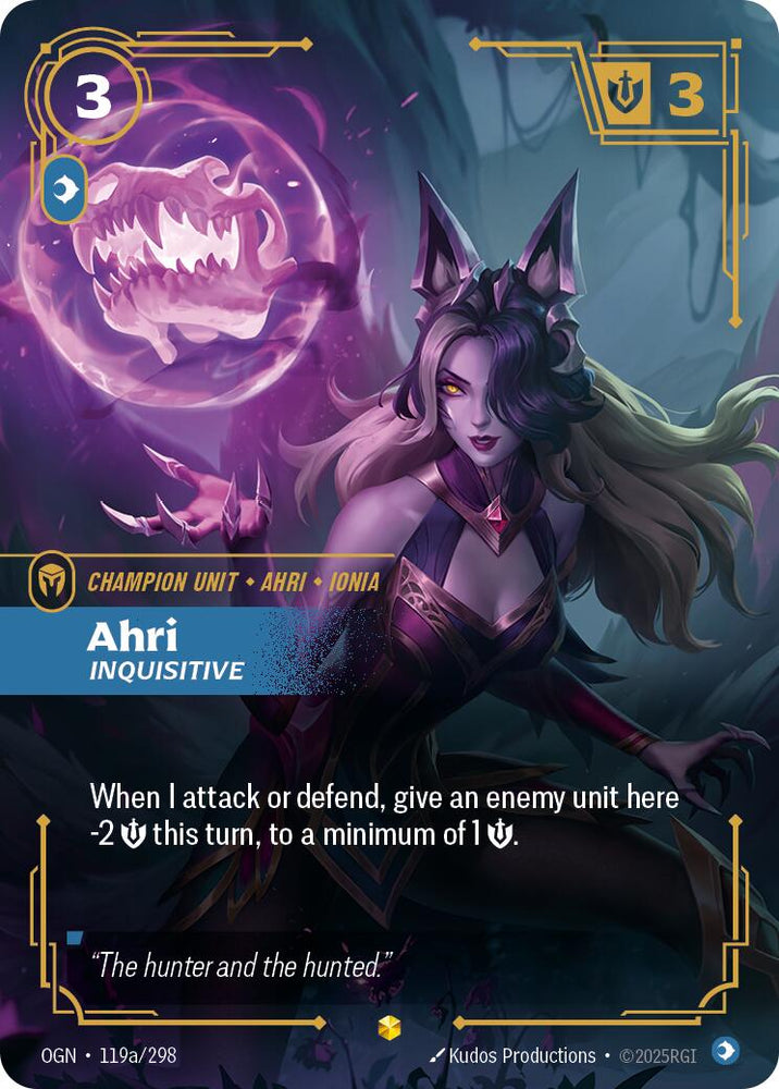 Ahri, Inquisitive (Alternate Art)