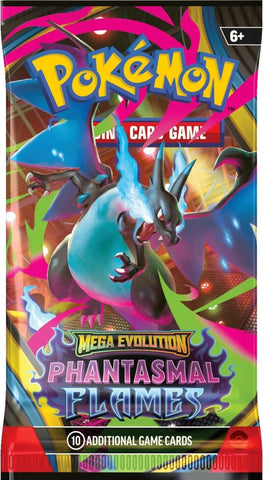 Pokemon Mega Evolution: Phantasmal Flames - Booster Pack