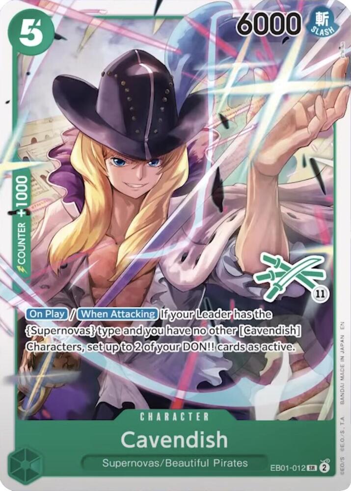 Cavendish (Zoro Deck) [Learn Together Deck Set]