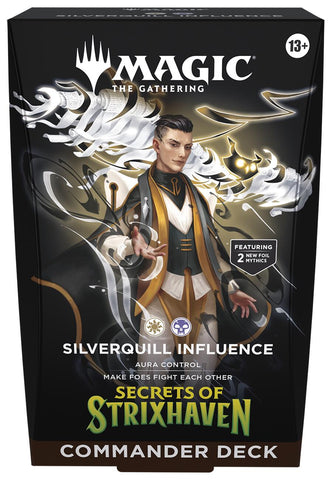MTG Secrets of Strixhaven Commander Deck - Silverquill Influence