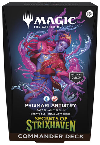 MTG Secrets of Strixhaven Commander Deck - Prismari Artistry