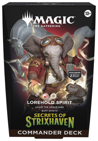 MTG Secrets of Strixhaven Commander Deck - Lorehold Spirit