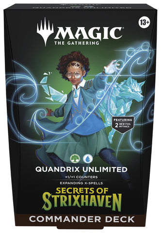 MTG Secrets of Strixhaven Commander Deck - Quandrix Unlimited