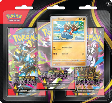 Mega Evolution 5: Pitch Black - 3 Pack Blister [Binacle]