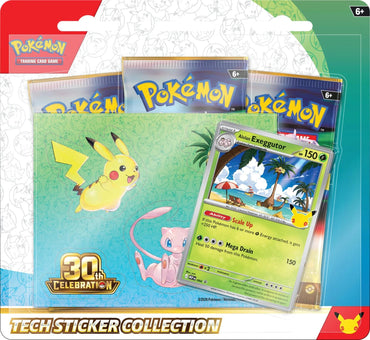 Mega Evolution: 30th Celebration Tech Sticker Collection [Alolan Exeggutor]