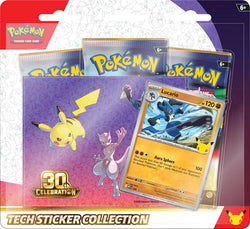Mega Evolution: 30th Celebration Tech Sticker Collection [Lucario]