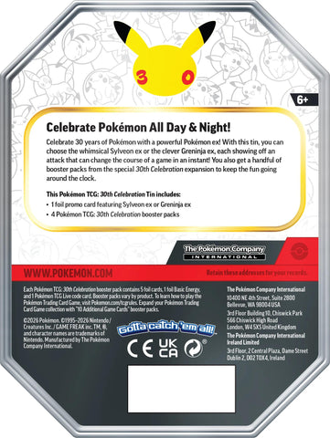 Mega Evolution: 30th Celebration Tin [Greninja ex]