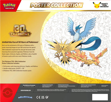 Mega Evolution: 30th Celebration Poster Collection
