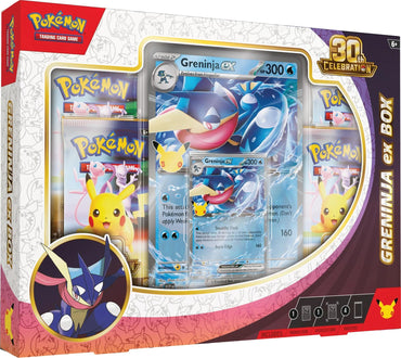 Mega Evolution: 30th Celebration Greninja ex Box