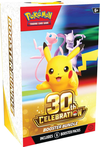 Mega Evolution: 30th Celebration Booster Bundle