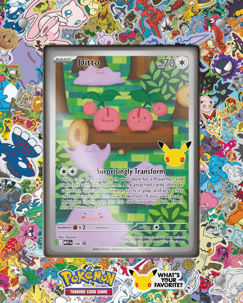 Mega Evolution: 30th Celebration Ditto Premium Collection