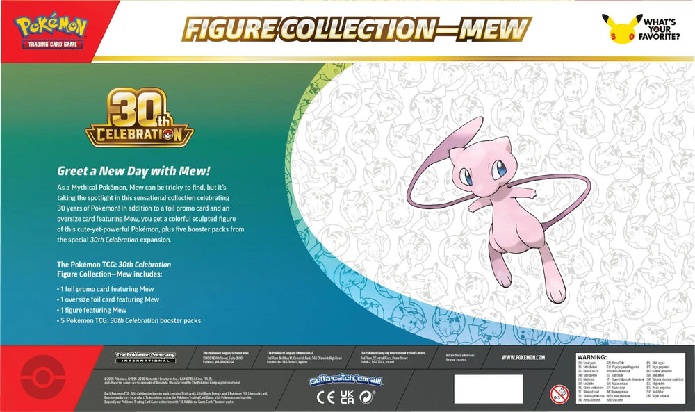 Mega Evolution: 30th Celebration Figure Collection [Mew]