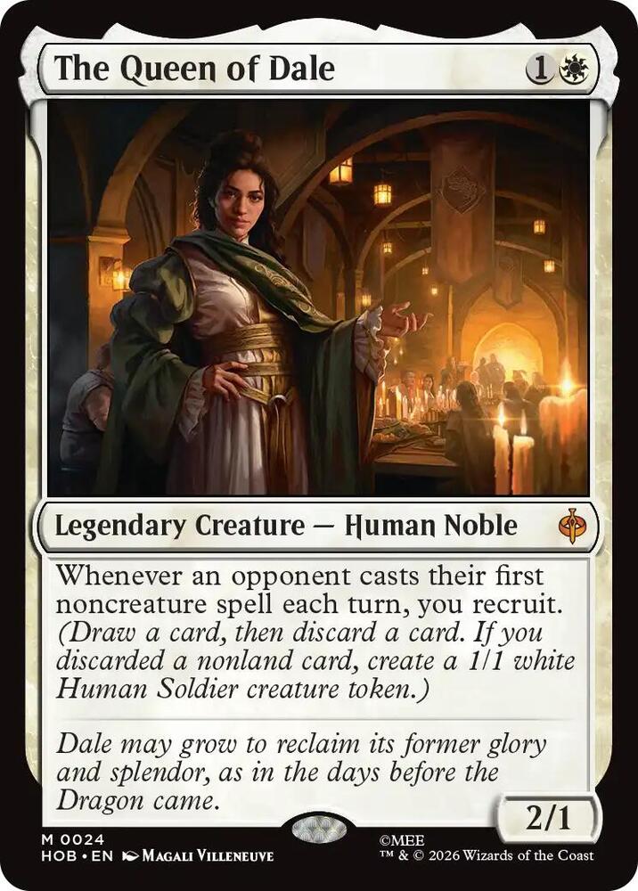 The Queen of Dale [The Hobbit]