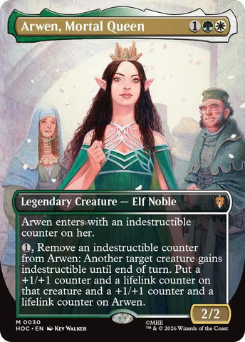 Arwen, Mortal Queen (Borderless) [The Hobbit: Eternal-Legal]