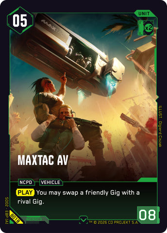 MaxTac AV