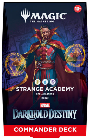 Marvel: Darkhold Destiny Commander Deck - Strange Academy