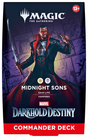 Marvel: Darkhold Destiny Commander Deck - Midnight Sons