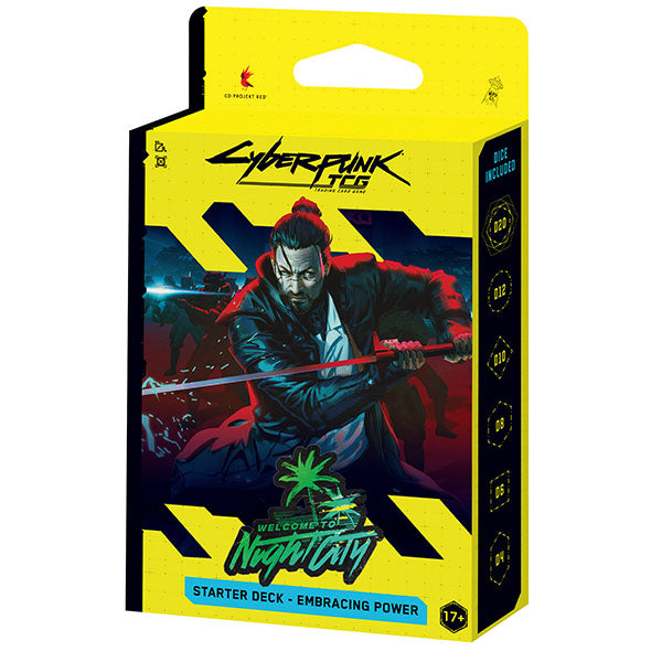 Cyberpunk TCG Welcome to Night City Starter Deck - Embracing Power