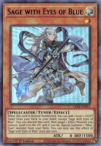 Sage with Eyes of Blue (Blue) [LDS2-EN011] Ultra Rare