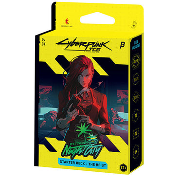 Cyberpunk TCG Welcome to Night City Starter Deck - The Heist