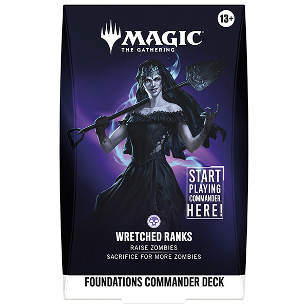 Foundations Commander Deck - Wretched Ranks