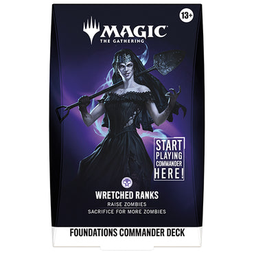 Foundations Commander Deck - Wretched Ranks