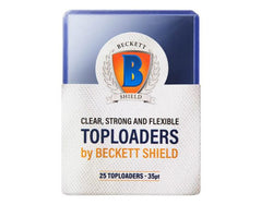 BECKETT SHIELD TOPLOADER SLEEVES 35PT