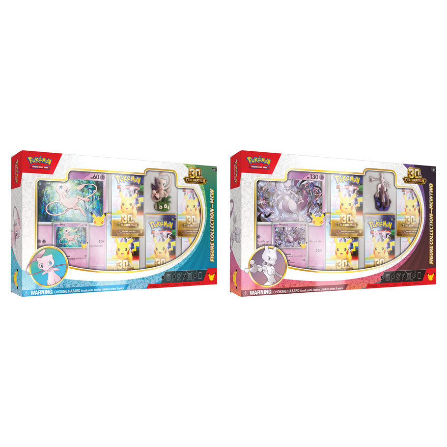 Mega Evolution: 30th Celebration: Figure Collection [Mew & Mewtwo]