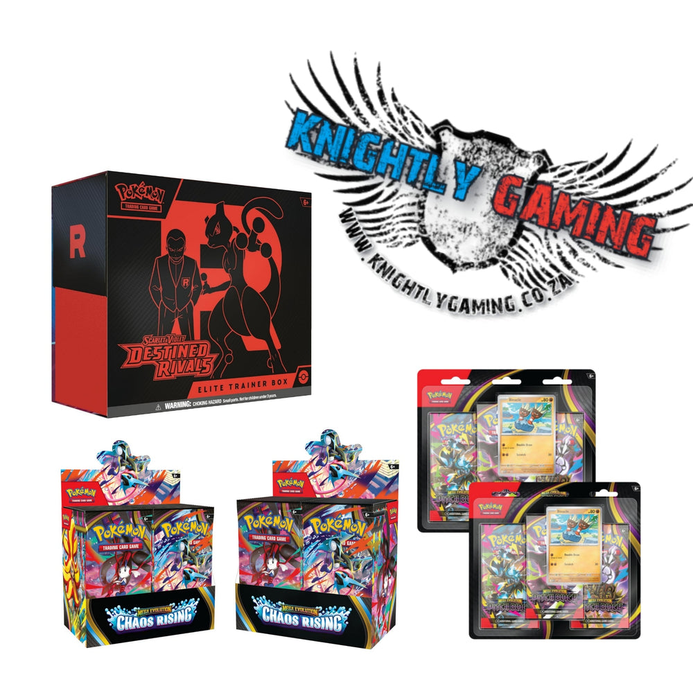 Pokémon Destined Rivals & Chaos Rising Bundle — Knightly Gaming