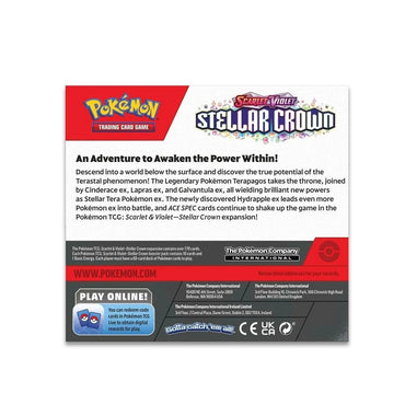 Scarlet & Violet 7 Stellar Crown: Boosters Box