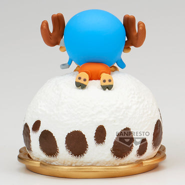 Banpresto One Piece Paldolce Tony Tony Chopper on dessert figure - back view