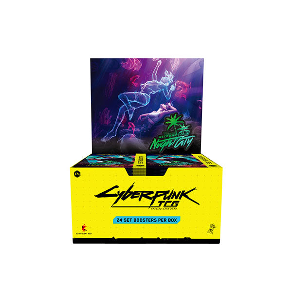 Cyberpunk TCG - Welcome to Night City Retail Booster Box (24 Packs)