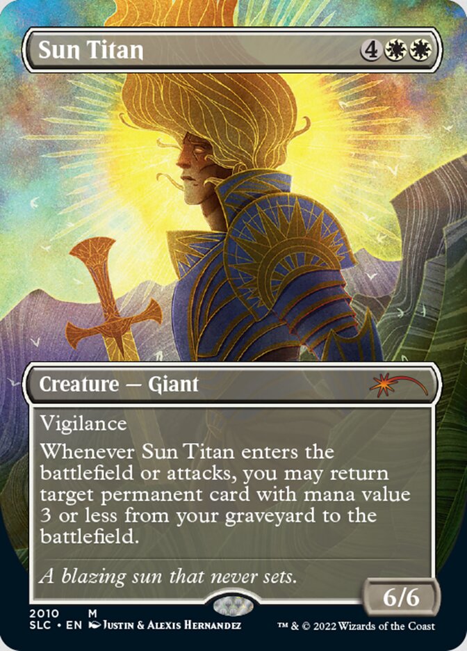 Sun Titan (Borderless) [Secret Lair Countdown Kit]