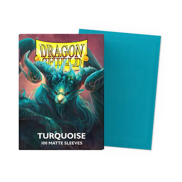 Dragonshield Turquoise - Players' Choice Matte Sleeves (Standard Size)