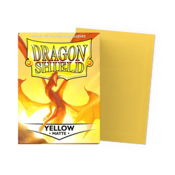 Dragonshield Yellow - Matte Sleeves Standard size