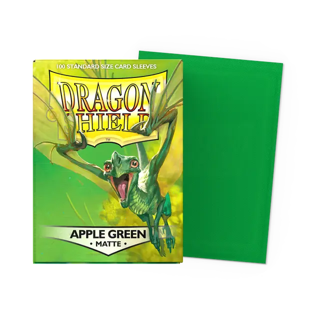 Dragon Shield Apple Green - Matte Sleeves (Standard Size)